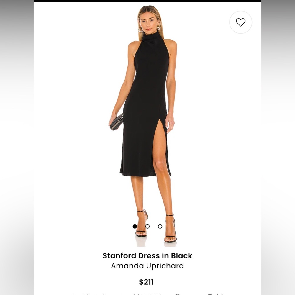 Amanda Uprichard-Black Dress-size small